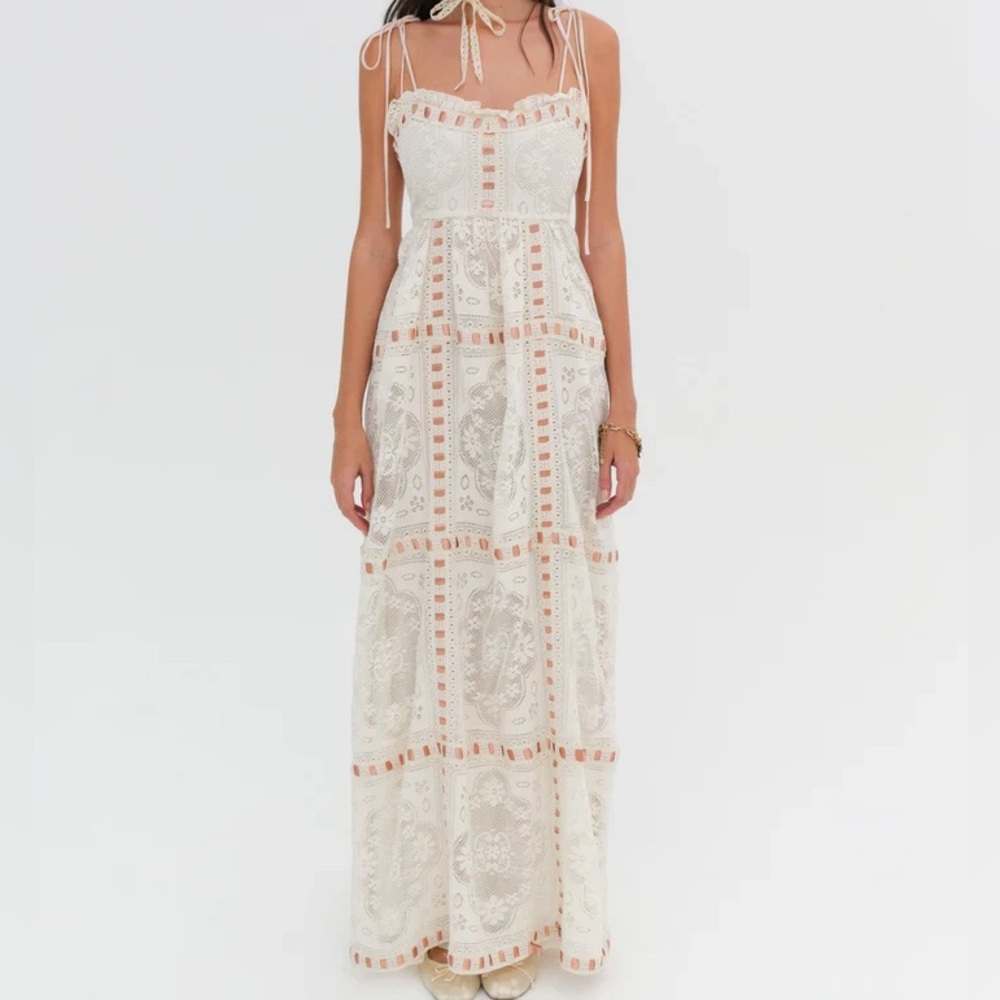 For Love & Lemons Charlotte Maxi Dress